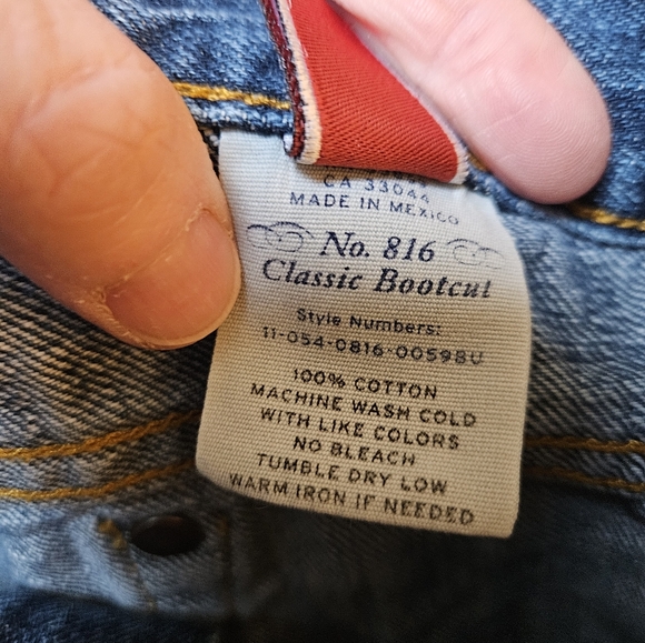 John B. Stetson Jeans Women's Size 10. Straight Leg Jeans - Picture 2 of 10